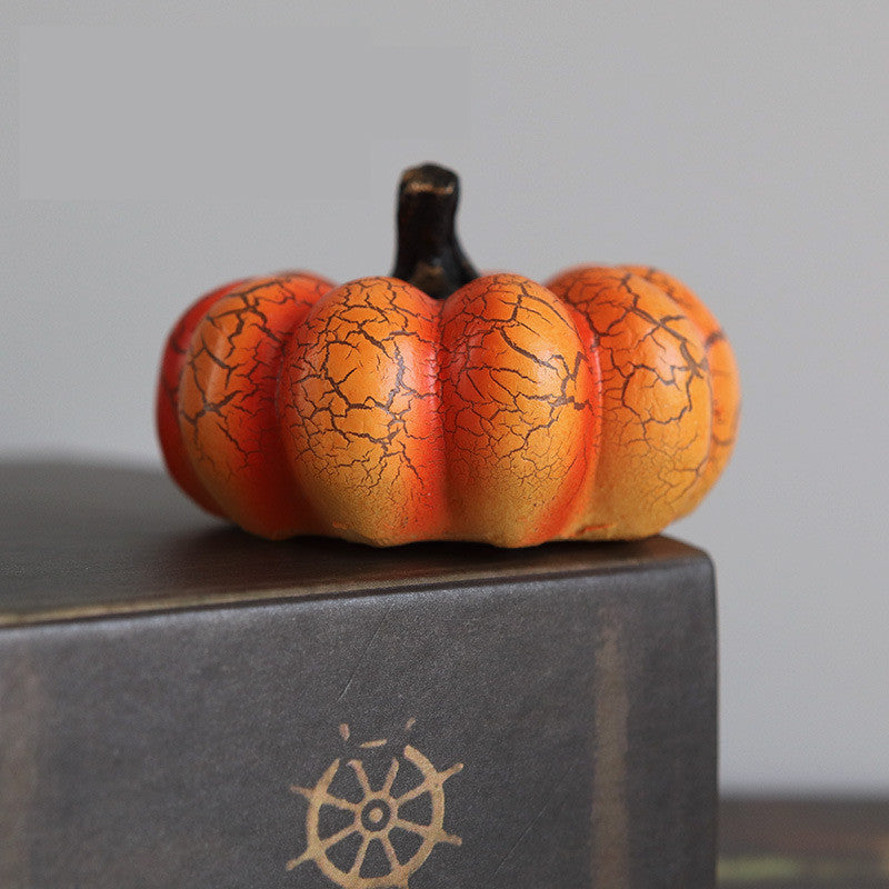 Crackle-Glow Pumpkin Lantern