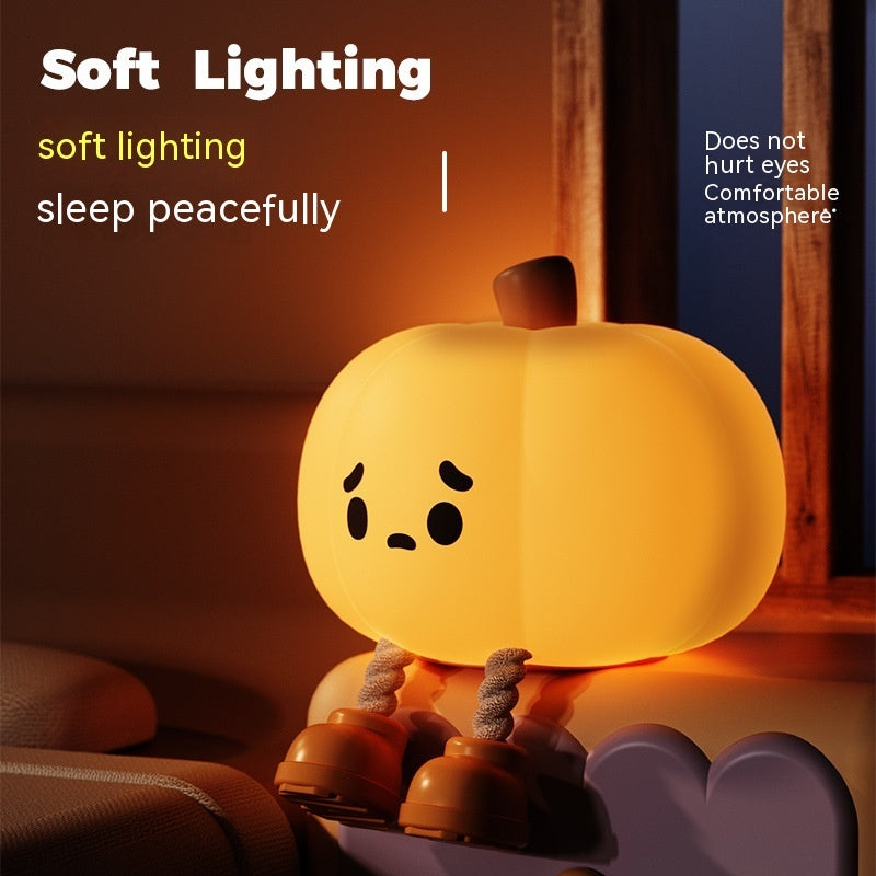 Sleepy Pumpkin Night Light