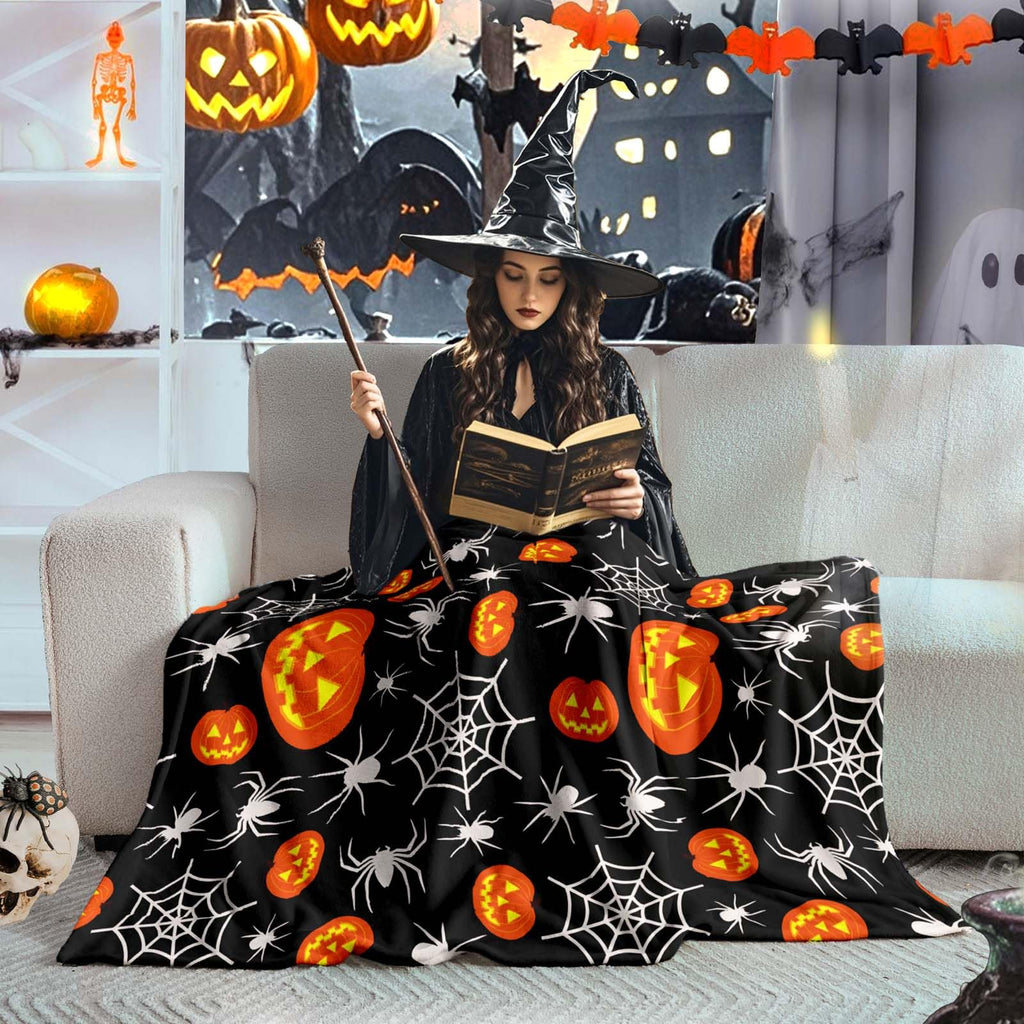 Spellbound Spider Web Throw