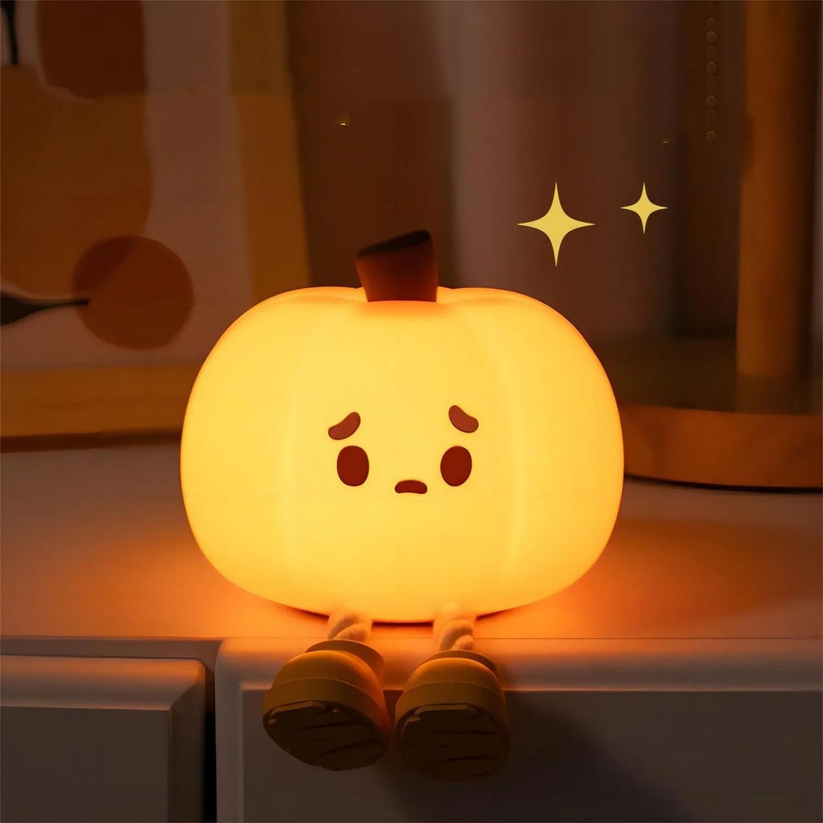 Sleepy Pumpkin Night Light