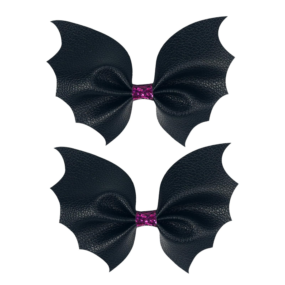 Bat Wing Hair Bows (Set of 2)