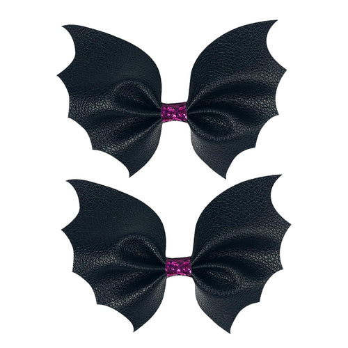 Bat Wing Hair Bows (Set of 2)