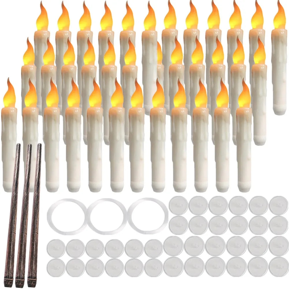 Floating Candles with Magic Wand