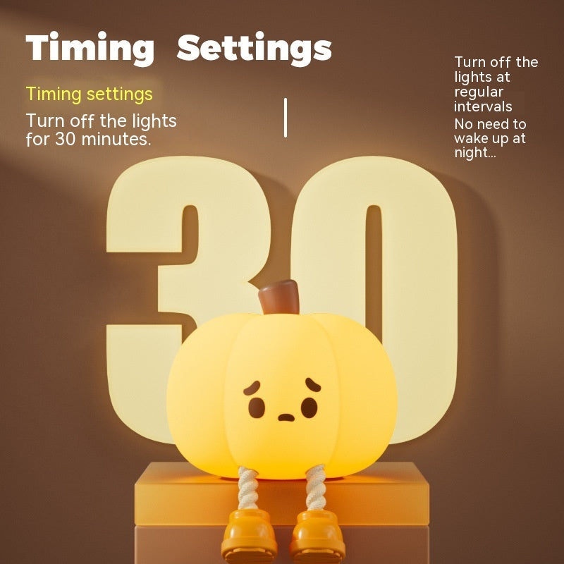 Sleepy Pumpkin Night Light